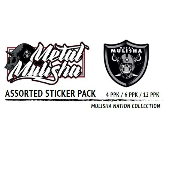 Mulisha Nation Collection Stickers - 6 Pack