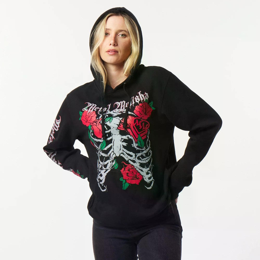 Bonez Pullover Womens Heavy Hoody
